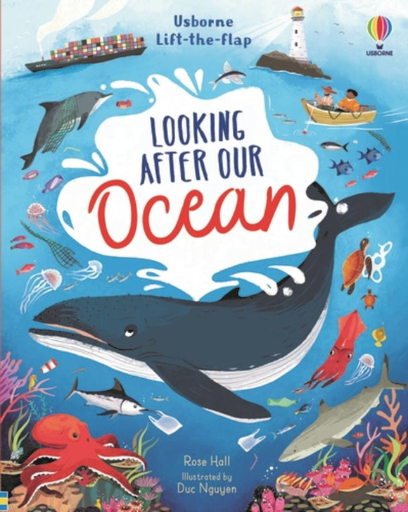 Usborne: Looking After Our Oceans: A Lift-the-Flap