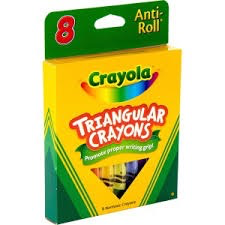 Triangular Crayons - 8