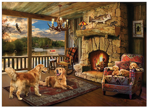Lakeside Cabin - 1000 piece