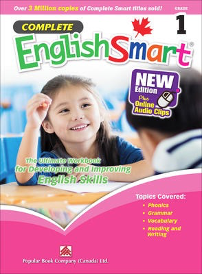 Complete EnglishSmart Grade 1: Canadian Curriculum English Workbook (New Edition)