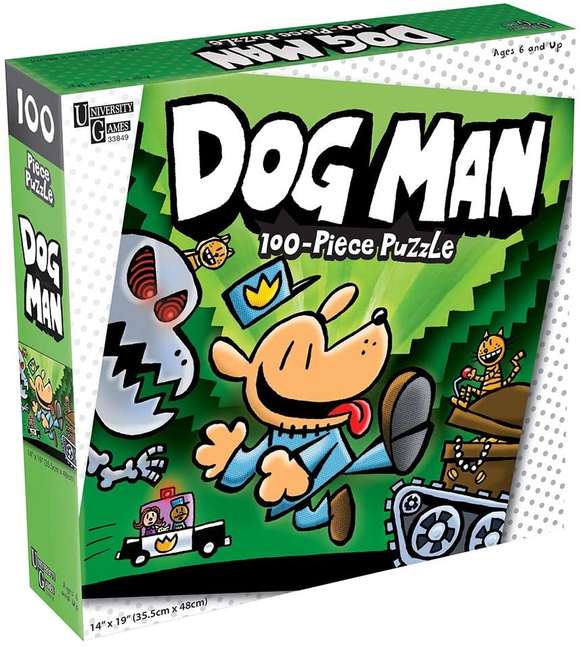 100 pc Puzzle - Dog Man Unleashed