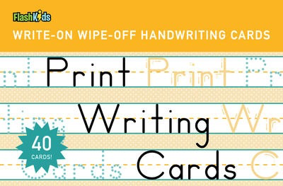 Print Write-On Wipe-Off Cards