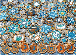 Hanukkah Cookies 1000pc