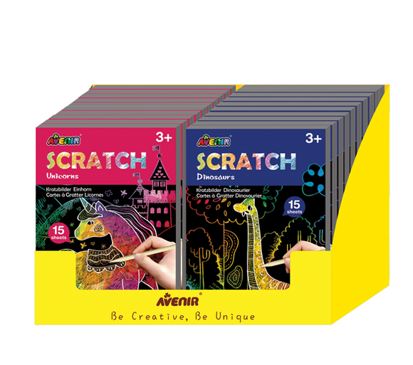 MINI SCRATCH BOOK