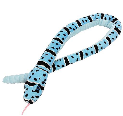 Blue Rock Rattle Snake 54” Plush Snake