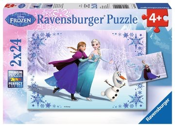 Frozen - Sisters Always 2 x 24pc Puzzle