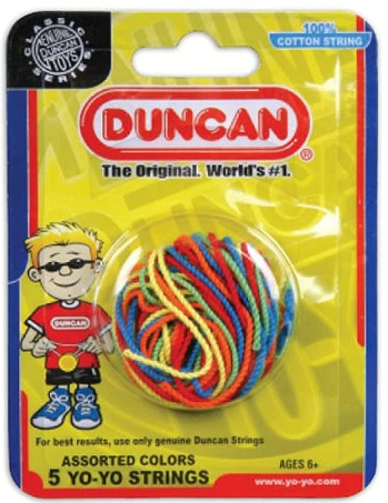 Duncan Yo-Yo Colour String - 5 Pack