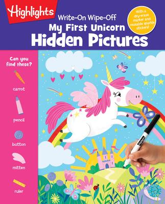 My First Unicorn Hidden Pictures: Write-On and Wipe-Off