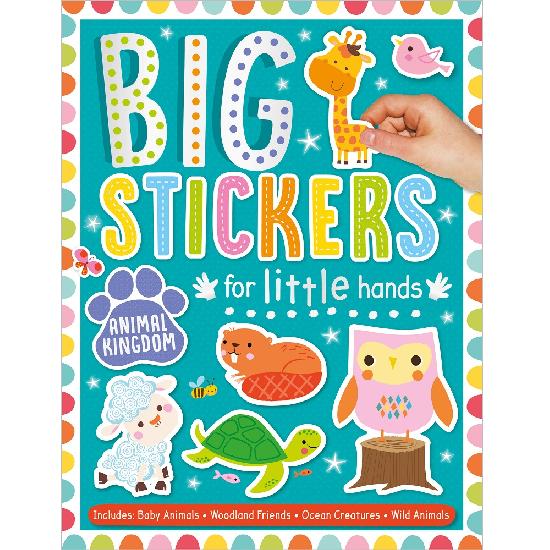 Big Stickers for Little Hands- Teal