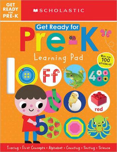 Get Ready for Pre-K Learning Pad: Scholastic Early Learners
