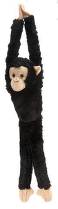 Hanging Chimpanzee Stuffed Animal - 20"