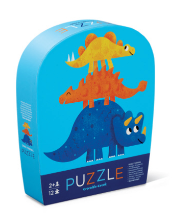 Dino Friends Mini Puzzle 12pc