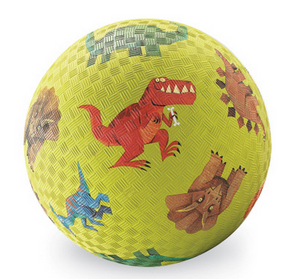 Green Dinosaurs Playground Ball 7"