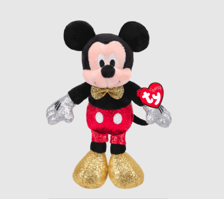 TY: Mickey Mouse Super Sparkle Red