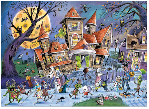 Doodletown: Haunted House 500pc