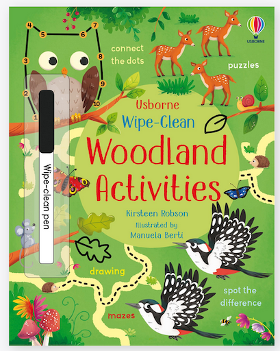 Woodland Activities: Wipe Clean