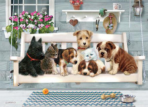 Family Puzzle - Porch Pals 350pc