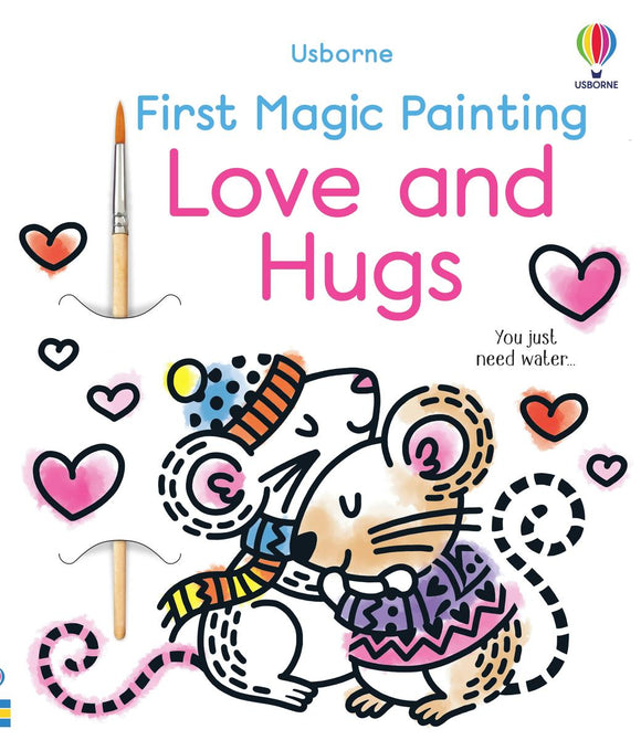 First Magic Painting: Love and Hugs