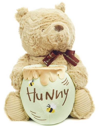 Disney - Classic Winnie the Pooh with Hunny Jar - Plays Music!