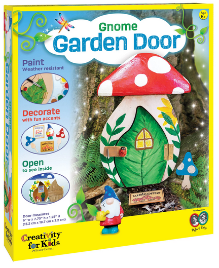 Gnome Garden Door Art Kit