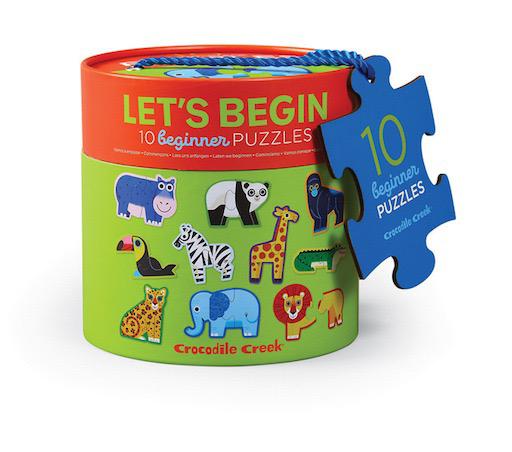 Let’s Begin 10 2pc Puzzles - Jungle