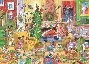 Family Puzzle - Catching Santa 350pc