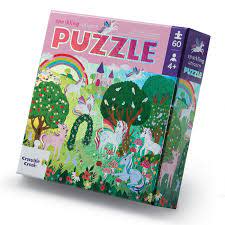 60 pc Foil Puzzle - Sparkling Unicorn