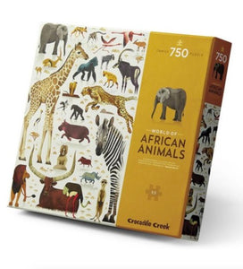 World of African Animals 750pc